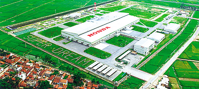 Motorcycle production in Vietnam