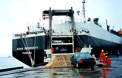 First export of Honda City CBU