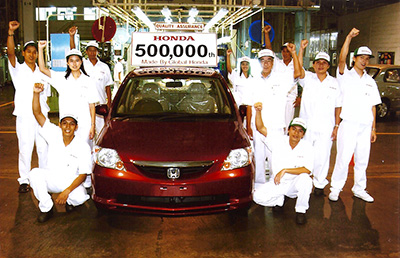 Cumulative automobile production of HATC reaches 500,000 units