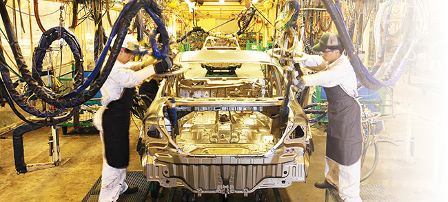 Honda automobile plant in Malacca