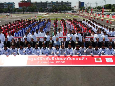 New safety riding center opens in Thailand