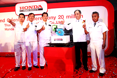 Thai Honda Mfg. reaches 20 million units